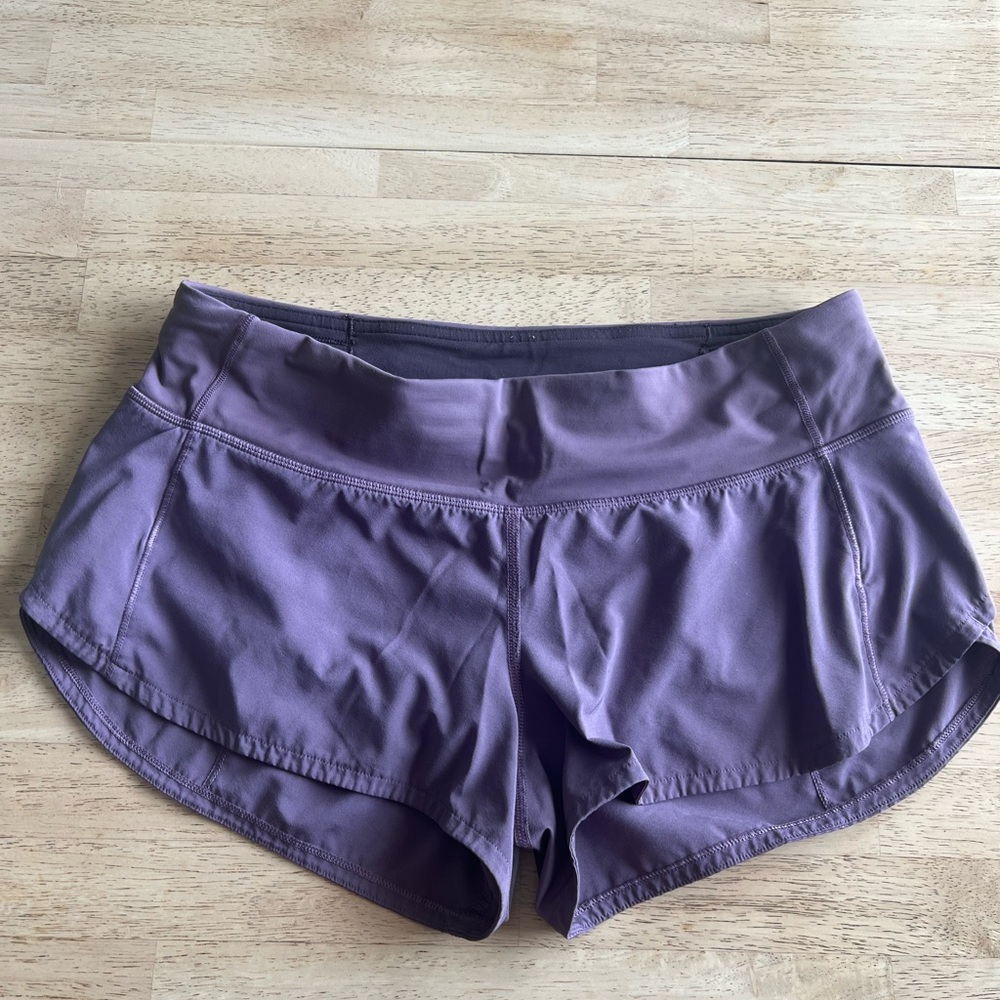 lululemon athletica Lavender Athletic Shorts